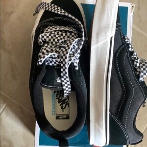 Vans Black and White Checkered Sneakers